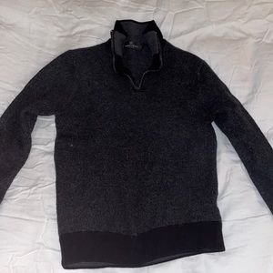 BUGATCHI UOMO Kid’s Quarter Zip Sweater